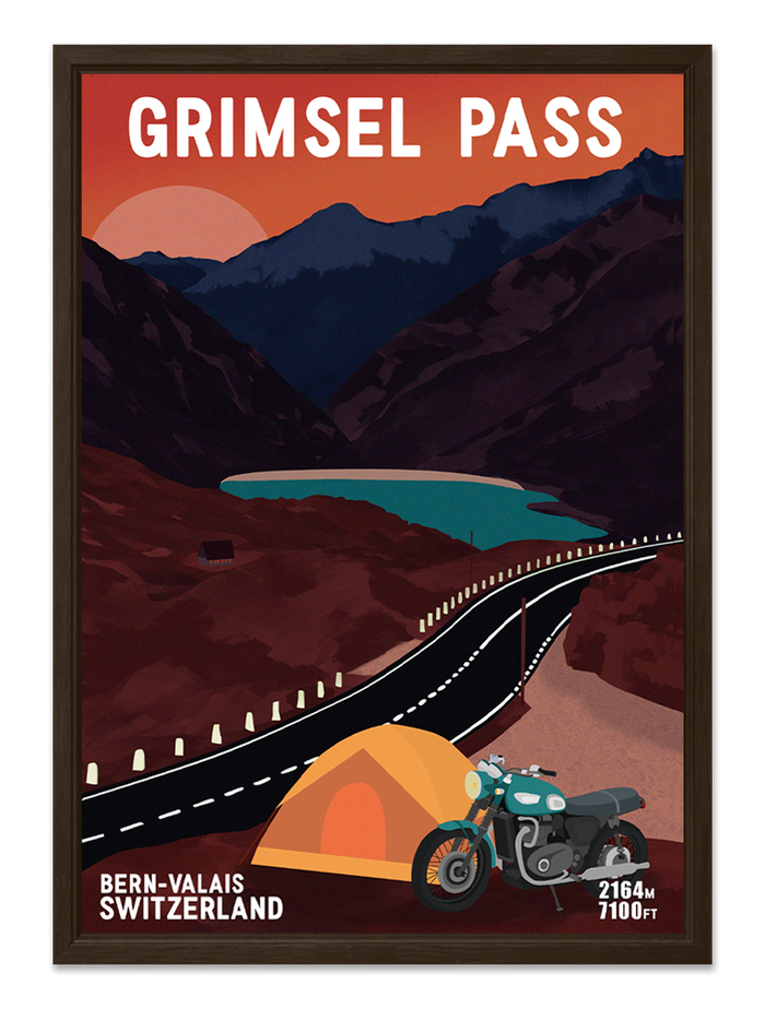 Triumph Bonneville — Grimsel Pass