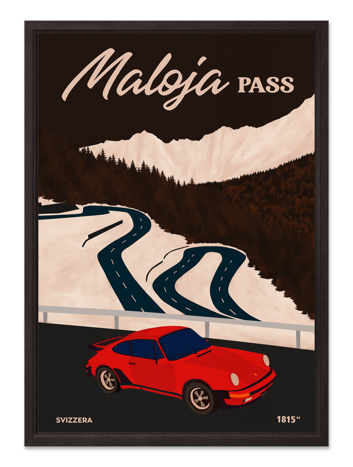 Porsche 911 — Maloja Pass