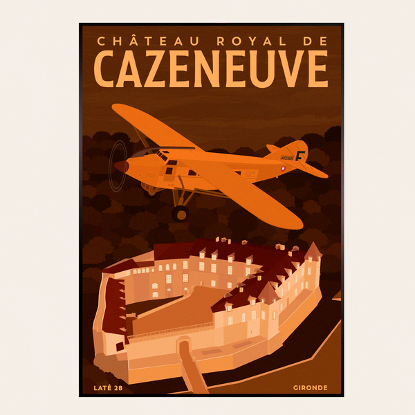 Latécoère 28, Château Royal de Cazeneuve