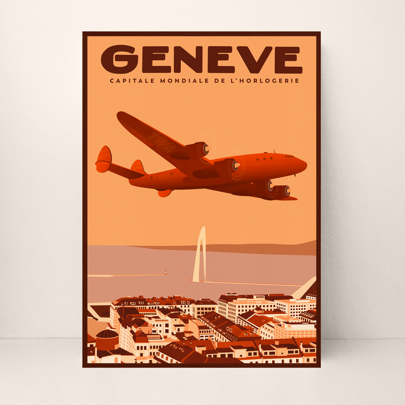 Genève | TWA Lockheed Constellation