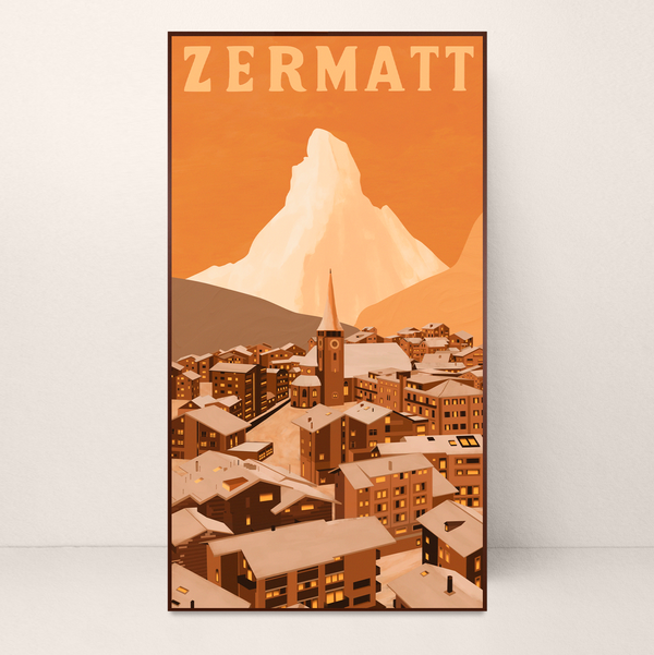 Zermatt Village, Matterhorn