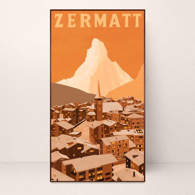 Zermatt Village, Matterhorn